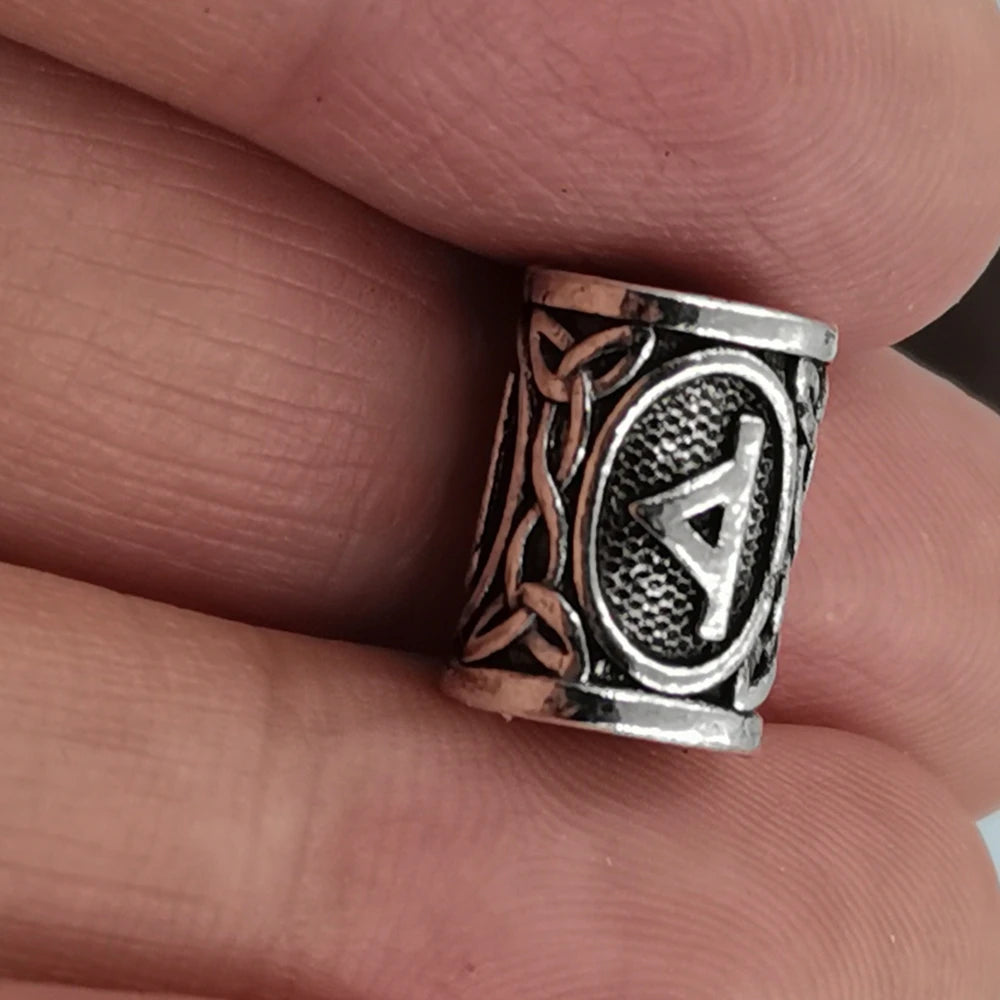 Viking Rune Snowflake Viking Rune Hair Beard Valknut Vegvisir Compass snowflake Knot Trinity