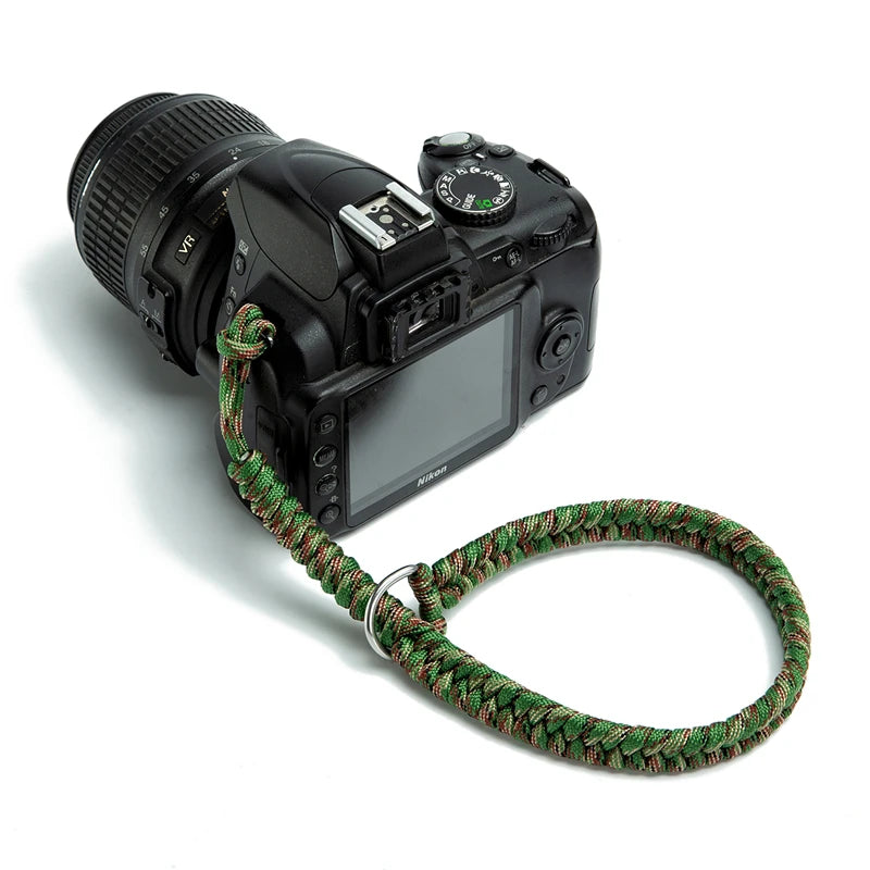 MKENDN Outdoor Rock Climbing 7-core Umbrella Rope Braided Bracelet Rope Camera Holder Device Anti-fall Wrist Rope Wrist Strap