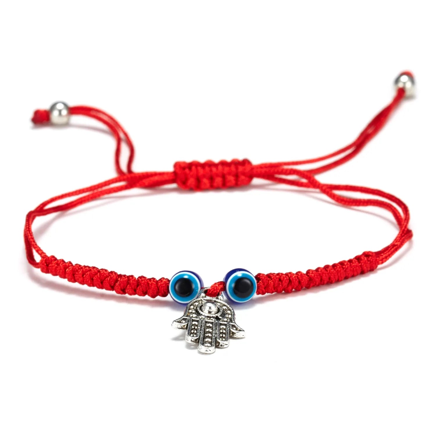Turkish Lucky Evil Eye Bracelets For Women Handmade Red Thread String Bracelet Charm Lucky Adjustable Rope Friendship Jewelry - Madeinsea©