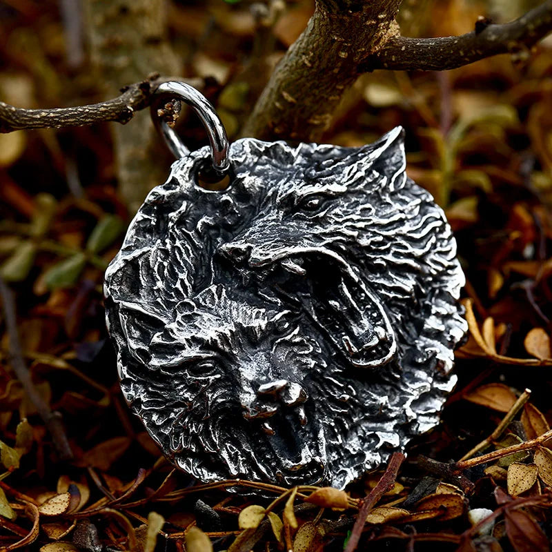 BEIER 2022 new Cross border jewelry domineering cool wolf head titanium steel ring men cast stainless steel animal BP8-113