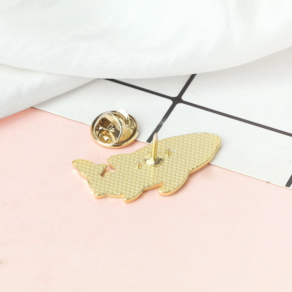 Cute Blue Whale Brooch Personality Marine Life Enamel Pins Animal Lover Lapel Pin Badges Decoration Jewelry Gift for Friend