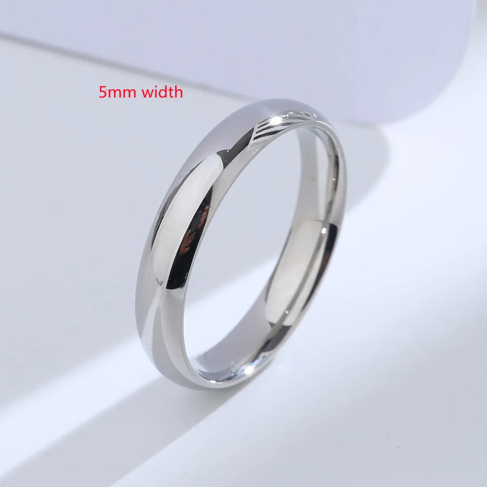Buyee 925 Sterling Silber Paar Ring Sets Leichte Einfache Große Größe Ring für Frau Mann Klassische Mode Hochzeit Edlen Schmuck Kreis