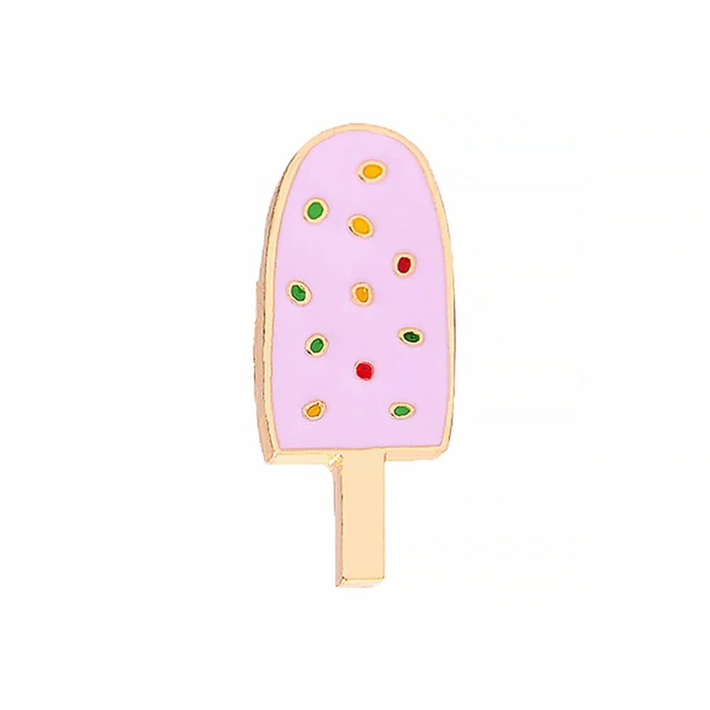 Enjoy Summer Holiday Brooch Cartoon Sea Beach Sunglasses Pins for Friends Drink Cup Ice Cream Tree Enamel Badge Bag Jewelry Gift