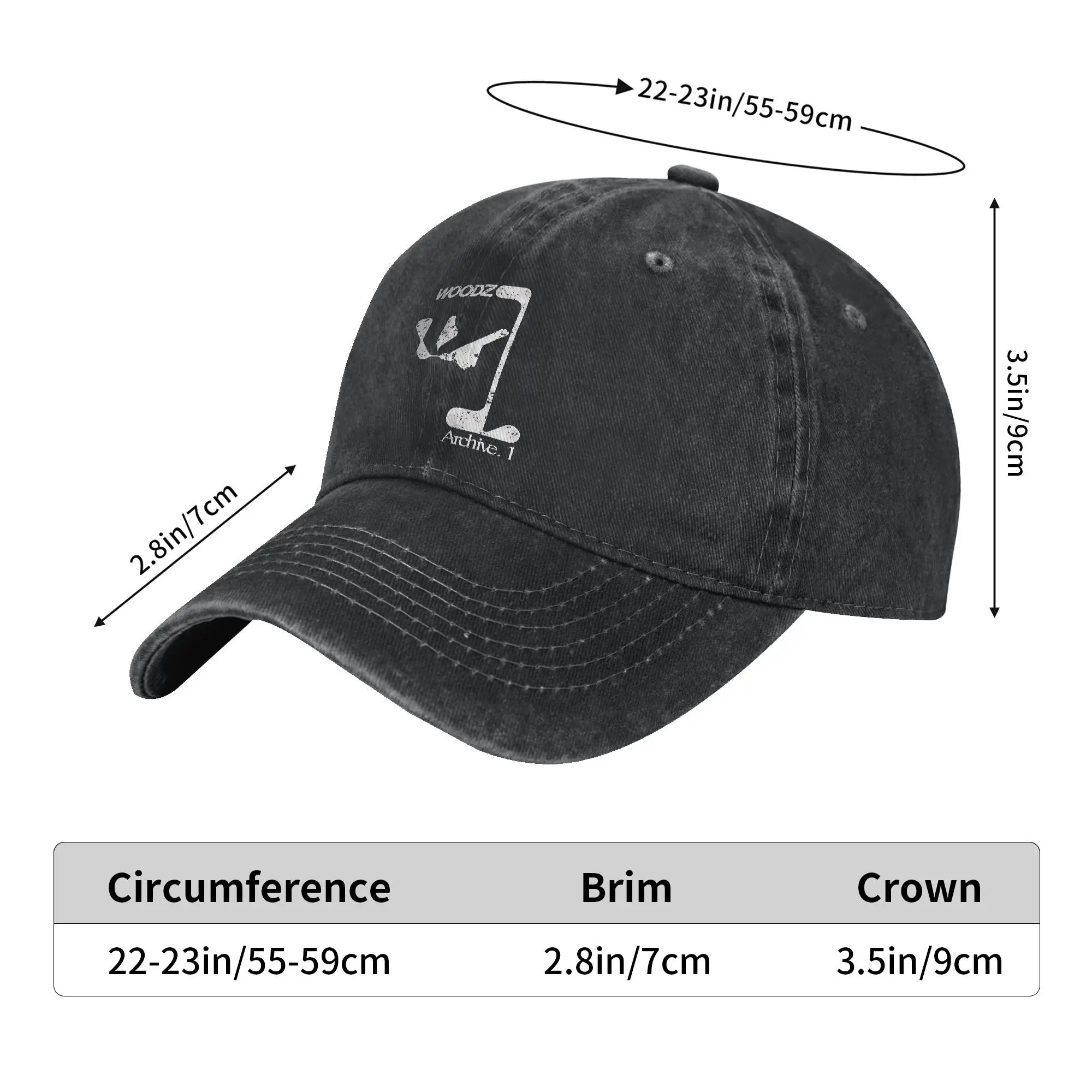 WOODZ World Tour 2026 Casual Baseball Cap Archive 1 Kpop Rock Trucker Hat Summer Dropshipping Unisex-Teens Fitted Baseball Caps