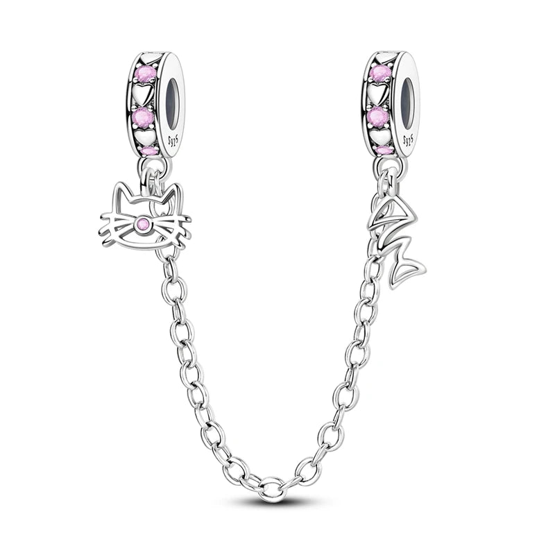 Spring 925 Sterling Silver Butterfly Snail Swallow Charms Beads Fit 3mm 925 Original Bracelets DIY Jewelry Birthday Gift