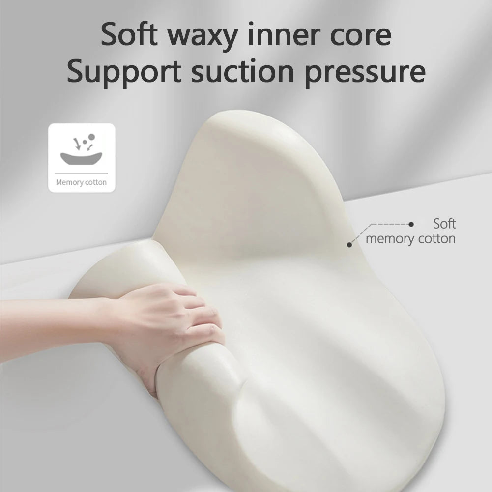 PU Leather Car Lumbar Support Pad Memory Foam Car Neck Pillow Head Waist Back Support Car Headrest Back Cushion Car Seat Pillow - Madeinsea©