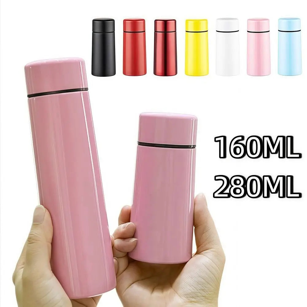 Mini Thermos Cup Stainless Steel 160ml Capacity Pocket Thermos Portable Compact Design Water Cup For Going Out Traveling