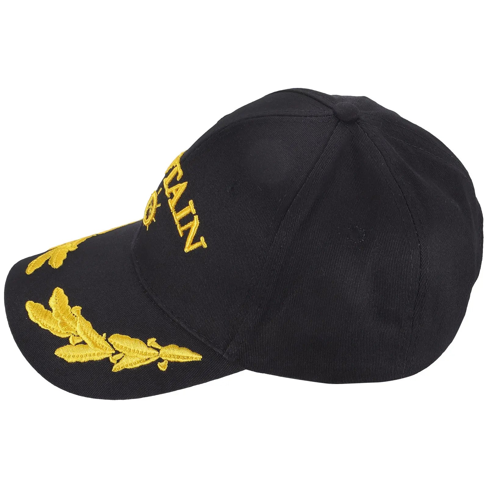 Baseball Baseball Hats For Men Adjustable Cotton Captain Hat Embroidered for Summer Outdoor Vacations Shopping