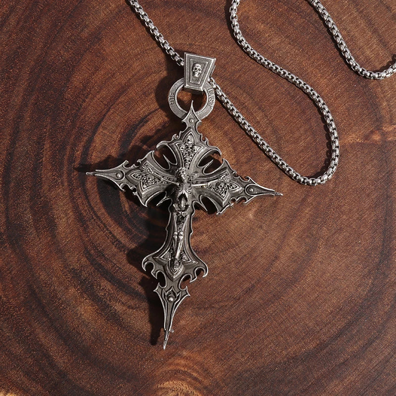 Men's Gothic Necklace Jewelry Men's Gothic Necklace Vintage Gothic