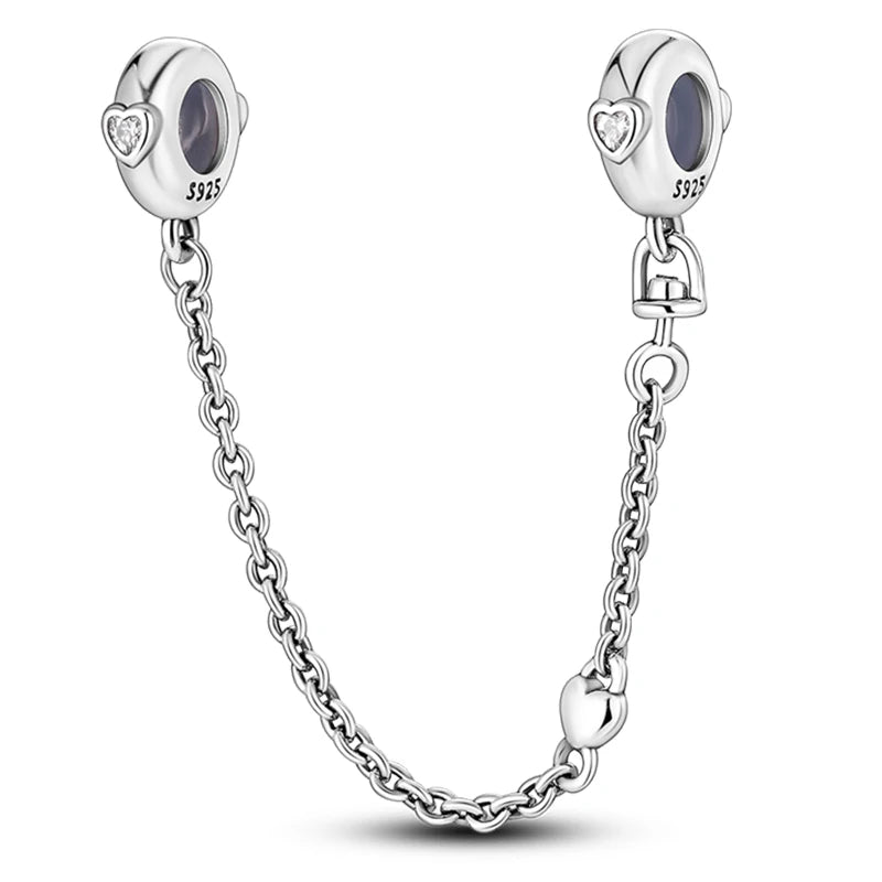 Hot Sale Charms Beads 925 Sterling Silver Pink Perfume Bottle Letter Luminous Firefly Tarot Card Beads Fit DIY Bracelets Jewelry - Madeinsea©