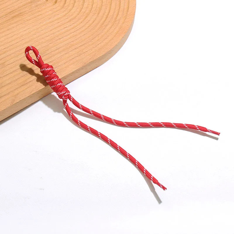 Hot Creative Colorful Braided Lanyard Keychain Bag Pendant Sport Style Bag Charm Ornaments Car Backpack Pendant Accessories Gift