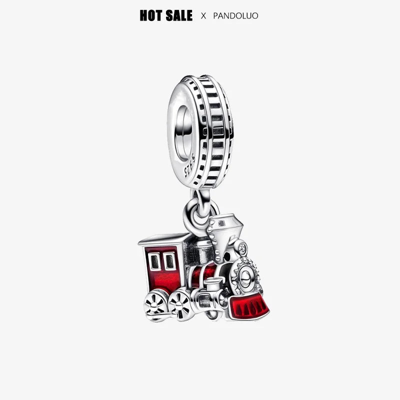 NEW in Charm Disney Cheshire Cat Charm beads Suitable for Original Women Stitch Bracelet Necklace Pendant Jewelry Holiday gifts