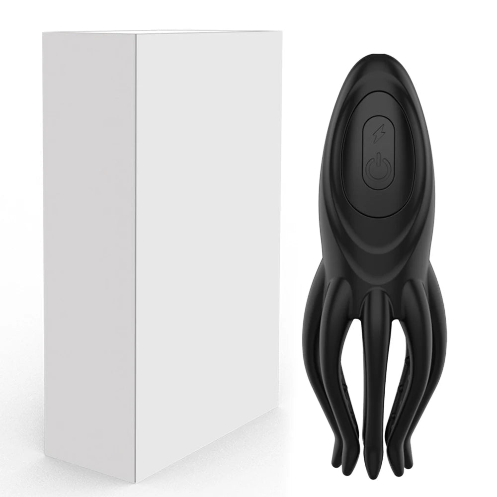 Glans Trainer for Men Powerful Vibrating Penis Electric Shock G Spot Masturbator Fingertip Prolong Endurance Massage Vibrator - Madeinsea©