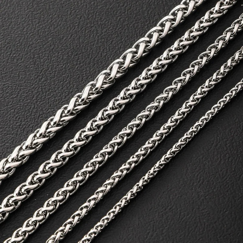 Hip Hop Stainless Steel Spinal Chain Bracelet Simple Men Titanium Steel Jewelry Fashion Party Accessories Gifts