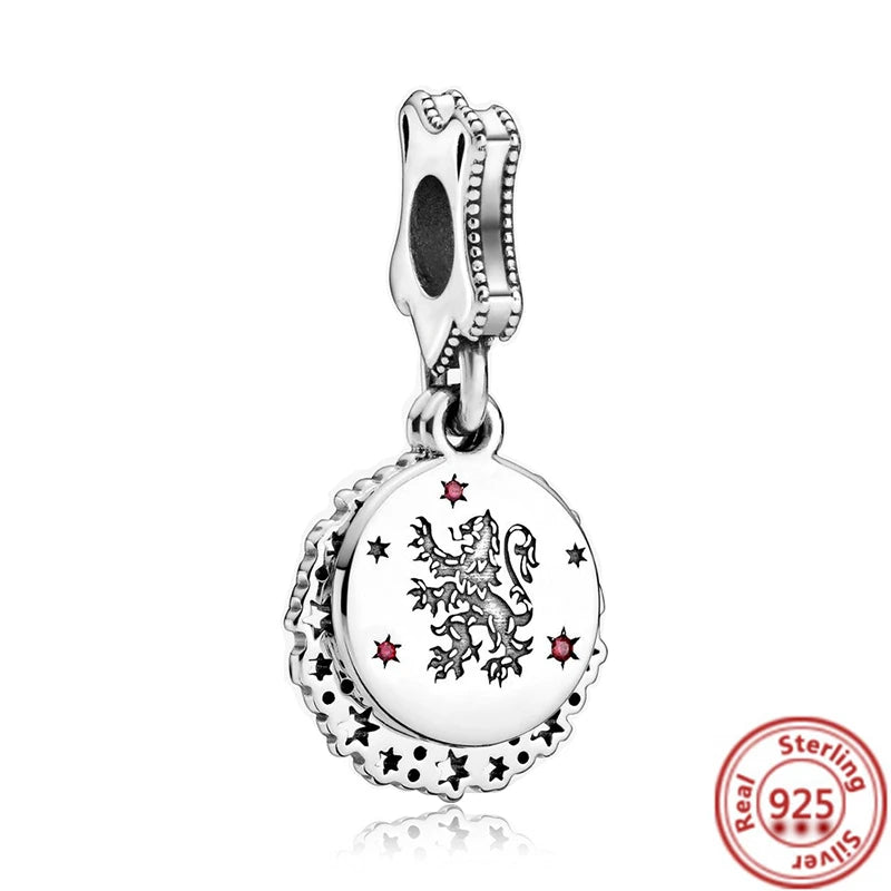 MINISO Disney Hot selling S925 Sterling Silver Harry Potter Charm Suitable Original Pandora Bracelet Exquisite Gift For Women