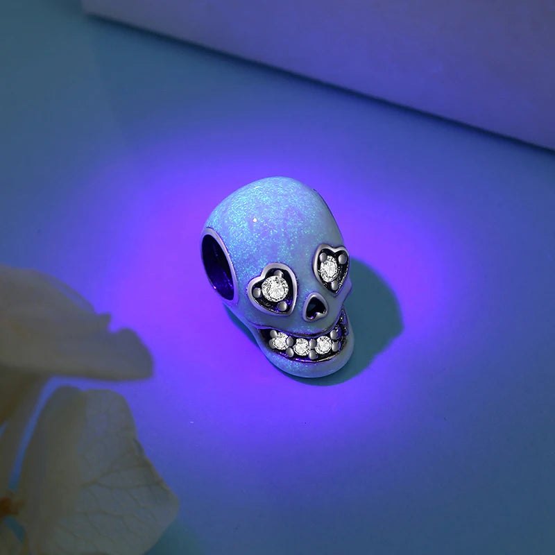 Original 925 Sterling Silver Charms Beads Wizard Hat Dragon Charm Halloween Fit Brand Bracelets Necklaces Women DIY Jewelry