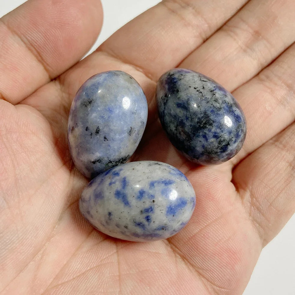 20x30mm Natural Egg Shape Stone Ornament Opal Quartzs Power Minerals Polished Reiki Fish Tank Home Decoration Jewelry Gifts