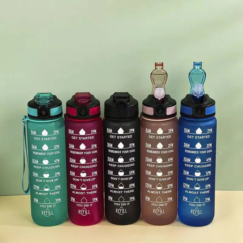900/1000ml Plastic Sport/Beach Water Bottle - Madeinsea©