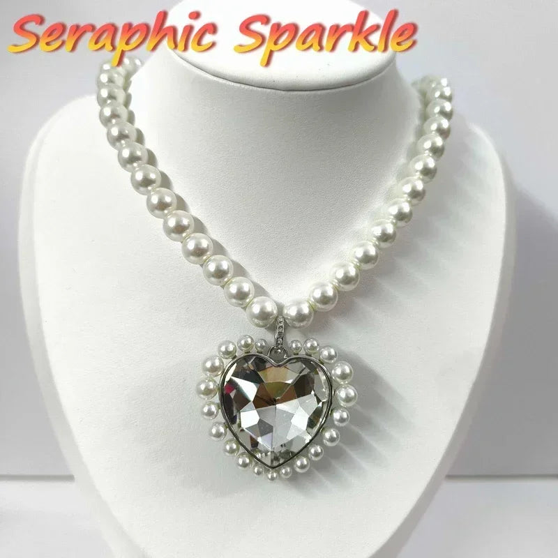 Good Brand Silver Color Ariana Grande Tennis Necklace Women Romantic Luxury Gift Jewelry Set Jewelry Sets 925 sterling silver - Madeinsea©