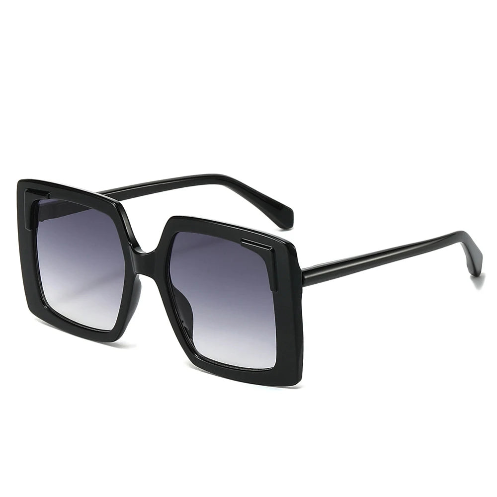 Oversized Square Sunglasses Women Big Frame 2025 Luxury Brand Fashion Sun Glasses For Ladies Retro Trendy Cateye Eyewear UV400