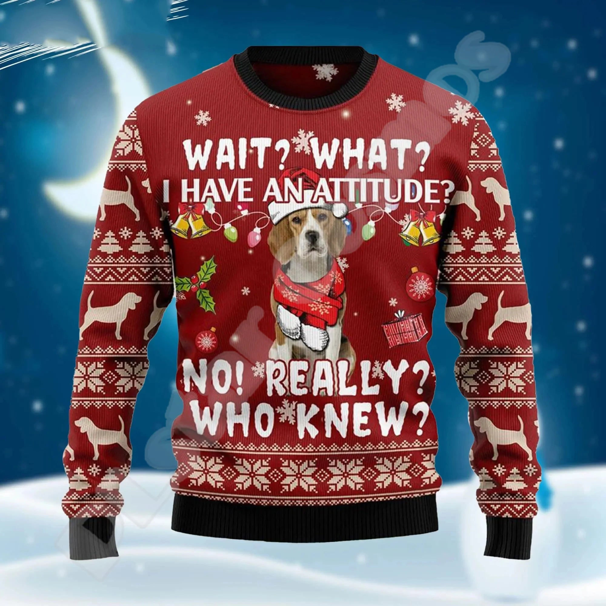 Christmas Knitted Sweater Graffiti Tattoo Retro Vintage Sweatshirts 3DPrint Unisex Pullover Harajuku Casual Funny Long Sleeve X1