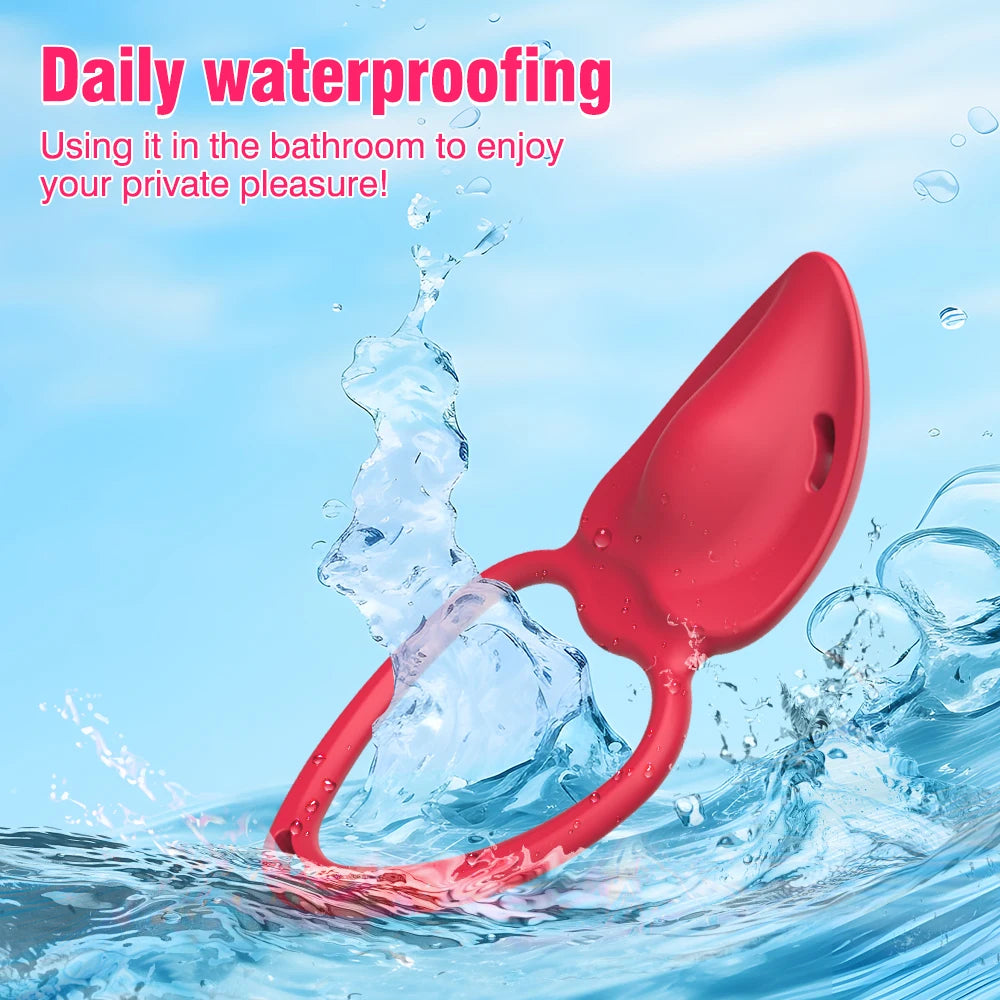 App Control Wearable Panty Vibrator Female 9 Vibration with Wireless Control Penis Ring Clitoral Stimulator Adult Sexy Toys