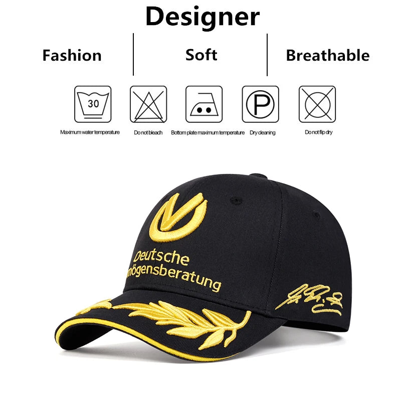 Unisex Letter Embroidery Baseball Caps Spring and Autumn Outdoor Adjustable Casual Hats Sunscreen Hat - Madeinsea©