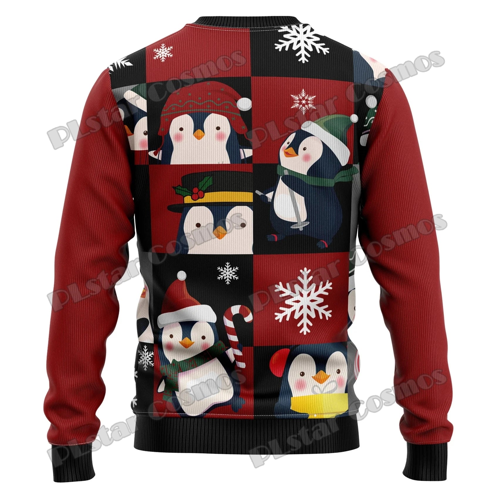 Funny Horse Christmas Graphic 3D Printed Fashion Men's Ugly Christmas Sweater Winter Unisex Casual Knit Pullover Sweater MYY15