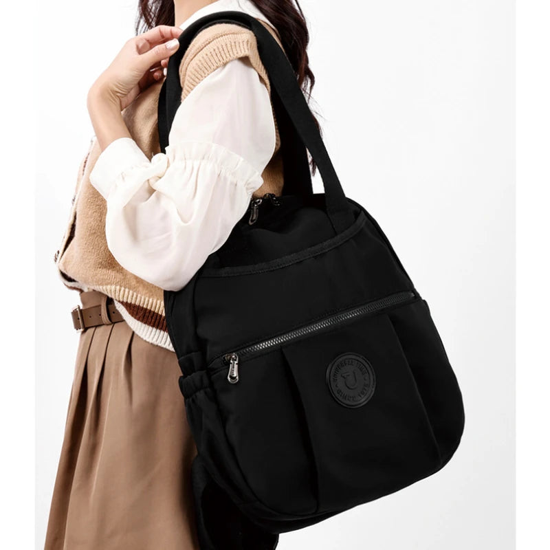 New Fashion Backpack Women Lightweight Travel Backpacks Large Capacity 15.6 inch Laptop Backpacks Multi-compartment Shoulder Bag