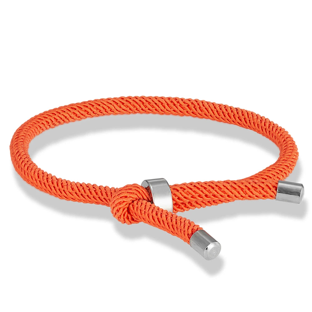 MKENDN Trendy Thread Bracelet Men Women Adjustable Red Bracelet For Lovers Distance Couple Brazalete Minimalist Yoga Meditation - Madeinsea©