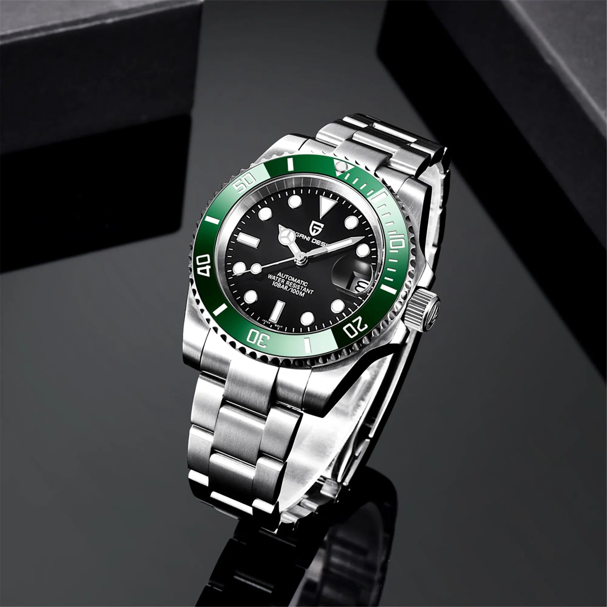 PAGANI Design 2025 New Men Automatic Mechanical Watches Miyota 8215/NH35 40mm Stainless Steel Waterproof Watch Relogio