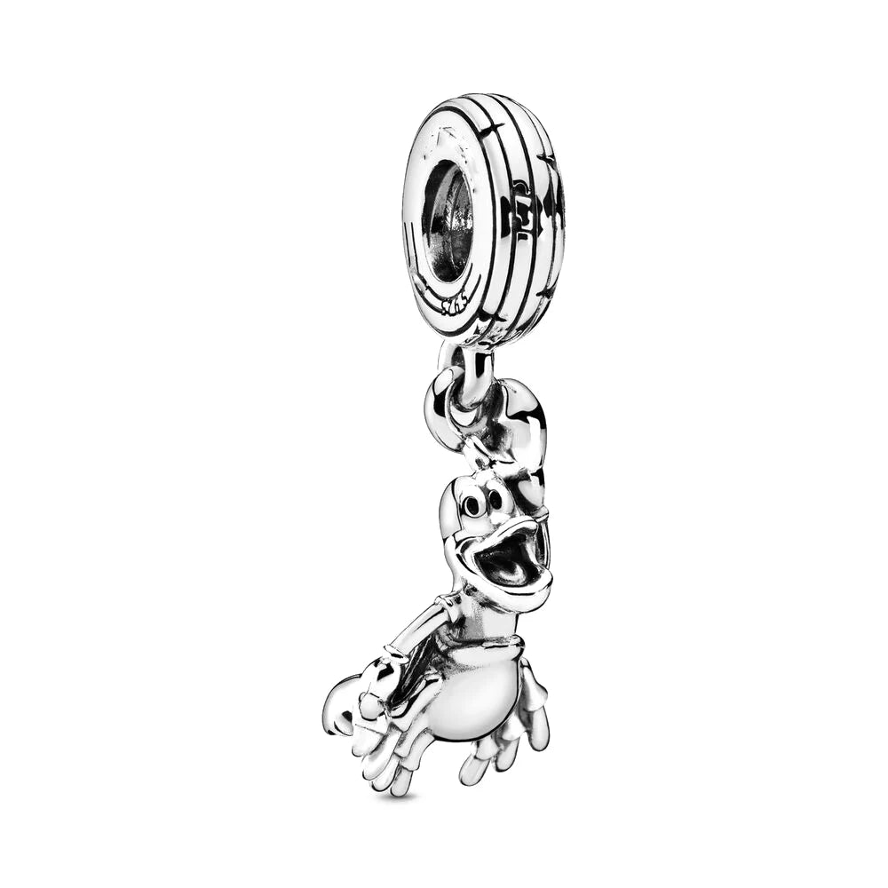 NEW 925 Sterling Silver Charm Fit Original Bracelet Accessories Women Jewelry All kinds Of Cute Animals Series Duck Lion