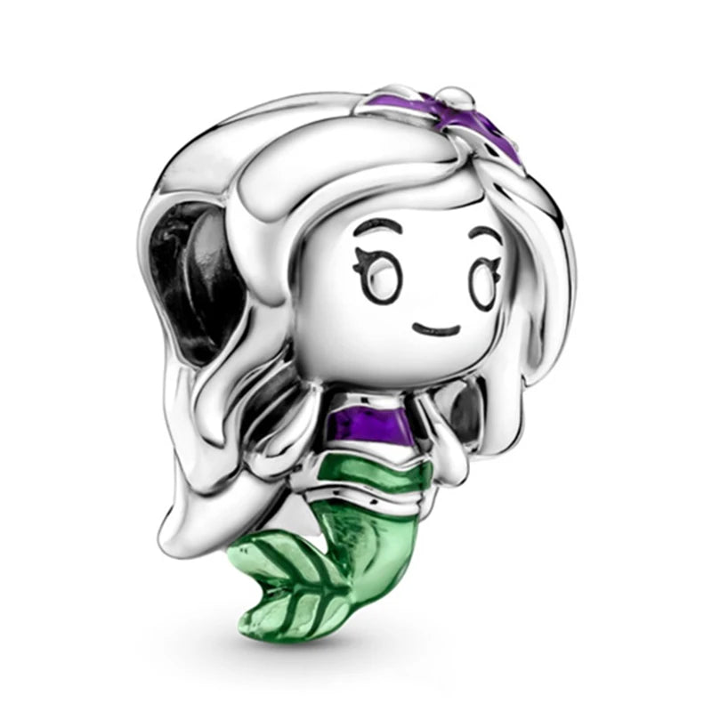 NEW in Charm Disney Cheshire Cat Charm beads Suitable for Original Women Stitch Bracelet Necklace Pendant Jewelry Holiday gifts