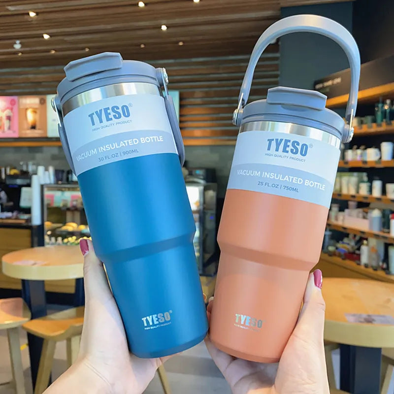 Stainless Steel Thermos Bottle with Double-Layer Insulation