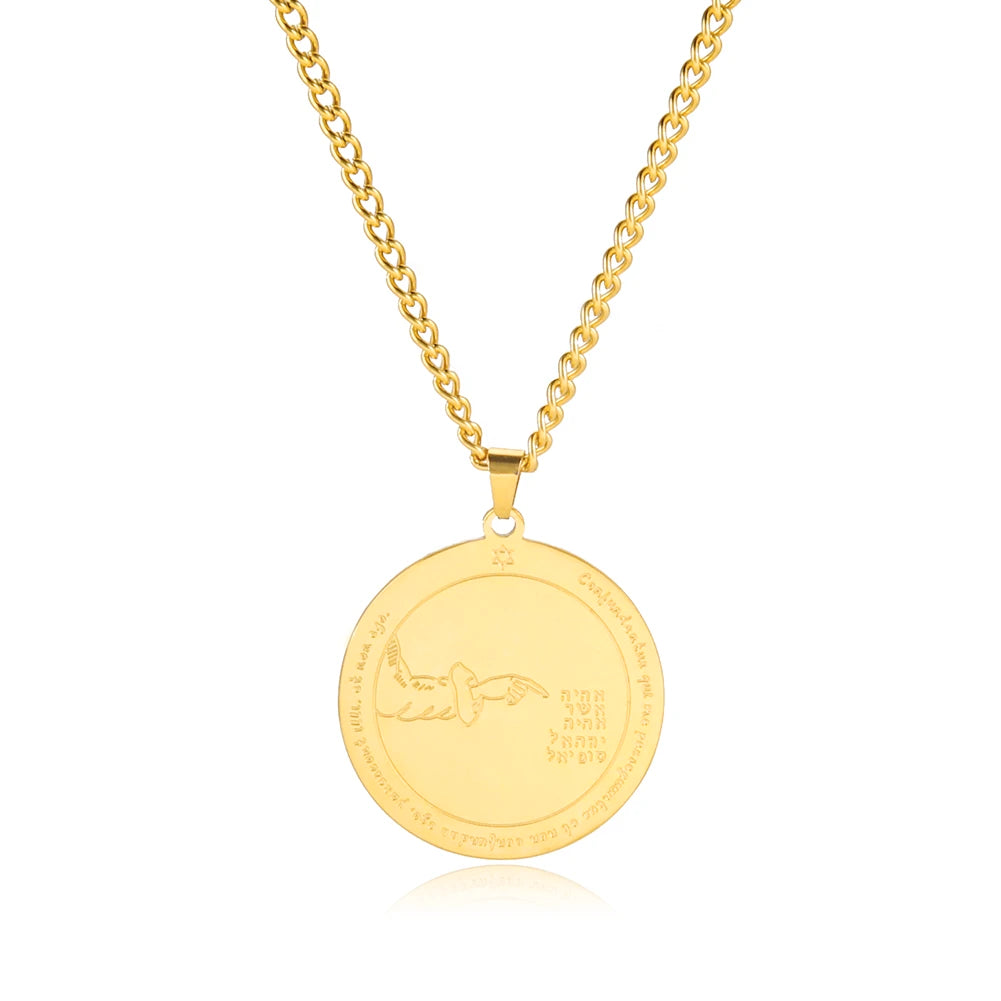 Schlüssel von Solomon Amulett Talisman Männer Halskette Erste Zweite Fünfte Siebte Pentagramm Der Jupiter Venus Mar Mond Halsketten Schmuck