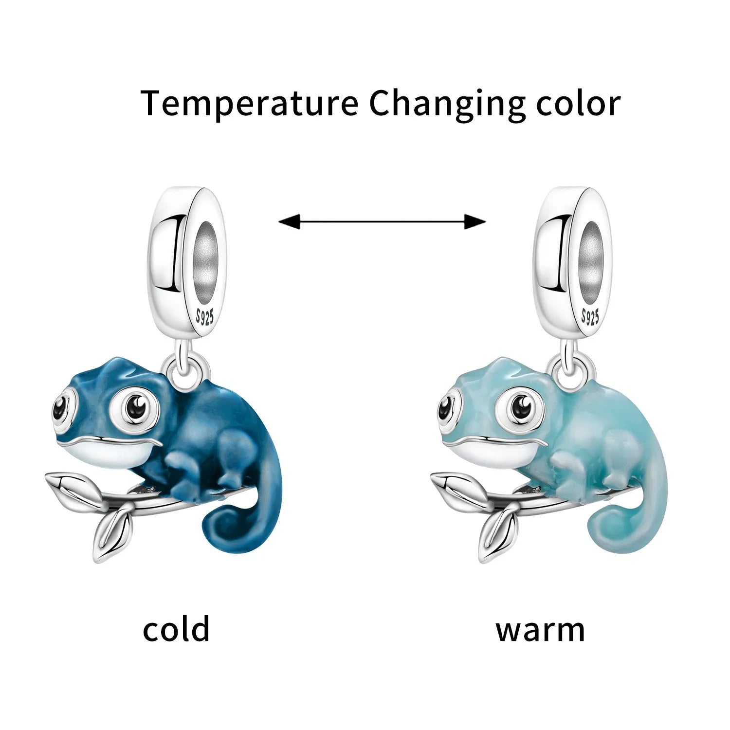 PANPOKI 925 Sterling Silver Cute Panda Animals Beads Original Pendants Bracelet Charm Jewelry Party DIY Trendy Gifts