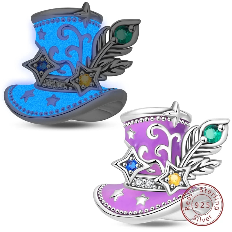 Halloween 925 Sterling Silver Design Charms Beads Pendants Suitable for Original Bracelet DIY Exquisite Making Jewelry