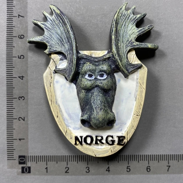 Europe Norway 3D Fridge Magnets Tourism Souvenir Refrigerator Magnets Sticker Collection Handicraft Decoration Articles