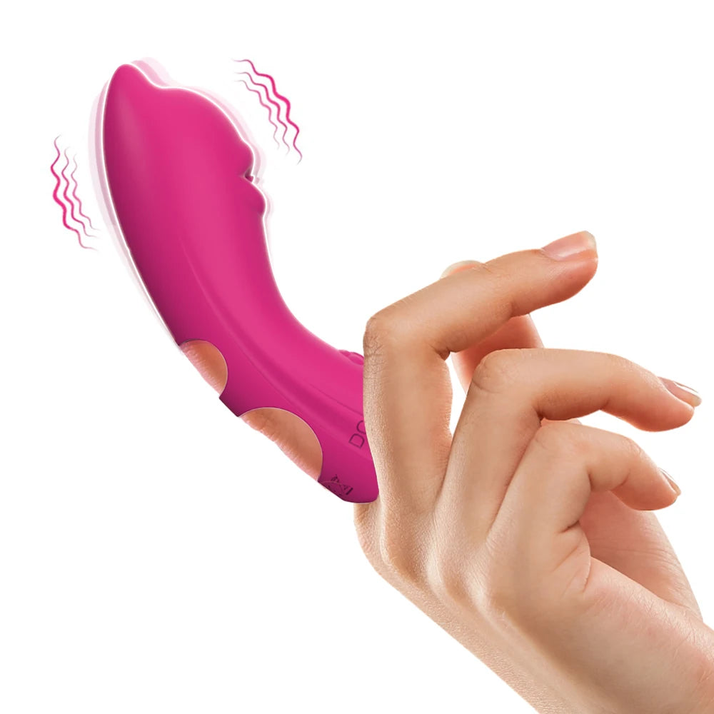 Vibrateur à doigt, point G, stimulation du clitoris et des mamelons, massage vaginal et anal, masturbateur féminin, sextoys lesbiens, sextoys pour couples, érotique
