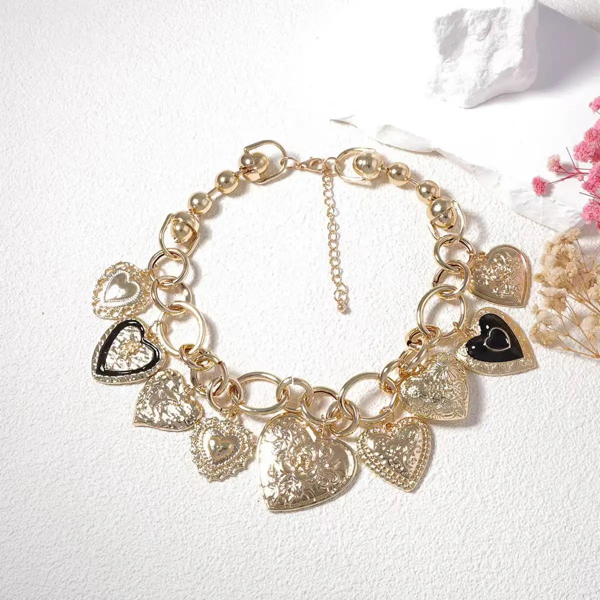 Zvoijio New Personalized Retro Fashion Multiple Pendant Necklace