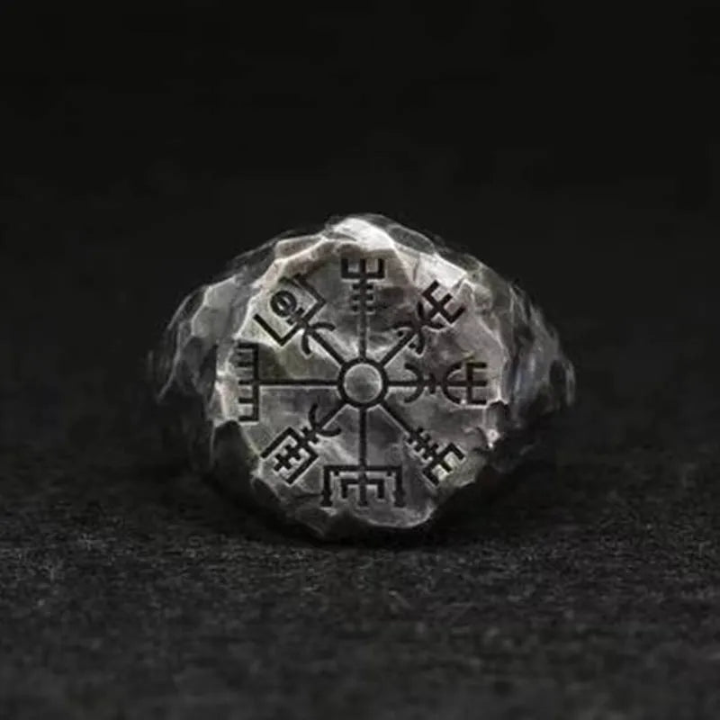 Viking Compass Runic Ring - Madeinsea©