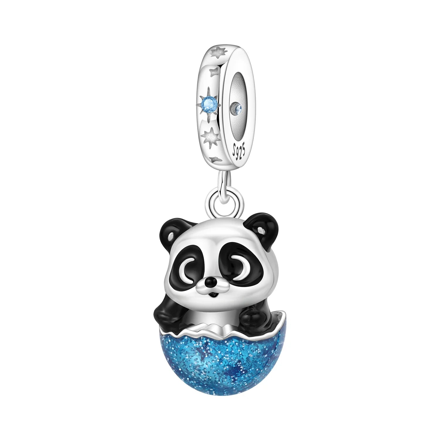 PANPOKI 925 Sterling Silver Cute Penguin Animals Pendant Beads Original Pendants Bracelet Charm Jewelry Party DIY Trendy Gifts