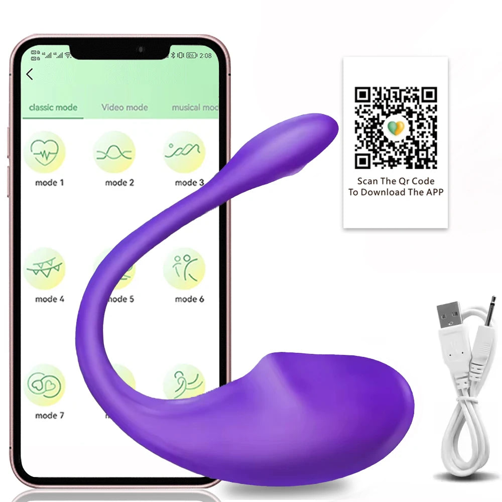 Wireless Bluetooth G Spot Vibrator for Women Dildo APP Remote Control Wireless Bluetooth G Spot Vibrator for Women Dildo APP Remote Control