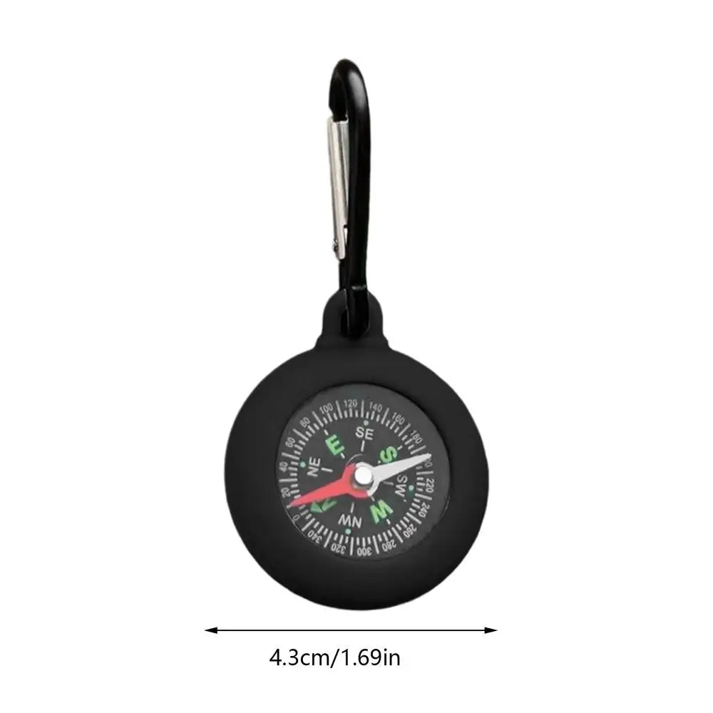 Waterproof Hiking Compass Portable Compact Navigation Survival Camping Orienteering for Mountaineering Boating Outdoor