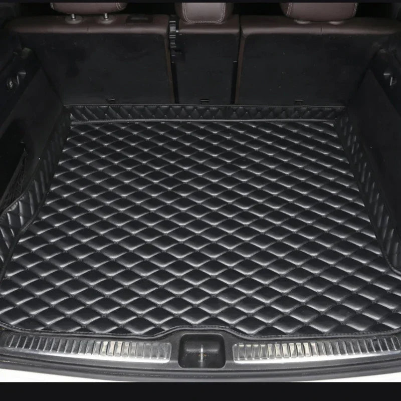 High Quality Artificial Leather Car Trunk Mat for Mercedes W223 S Class W221 W222 C217 SLK Class Car Accessories Carpet
