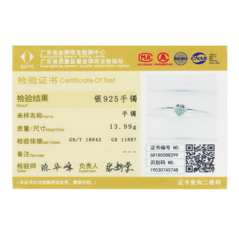 BISAER 100% 925 Sterling Silver Family Tree Of Life Bracelets For Women Heart Snake Basic Bracelet Bead & Charm DIY Fine Jewelry