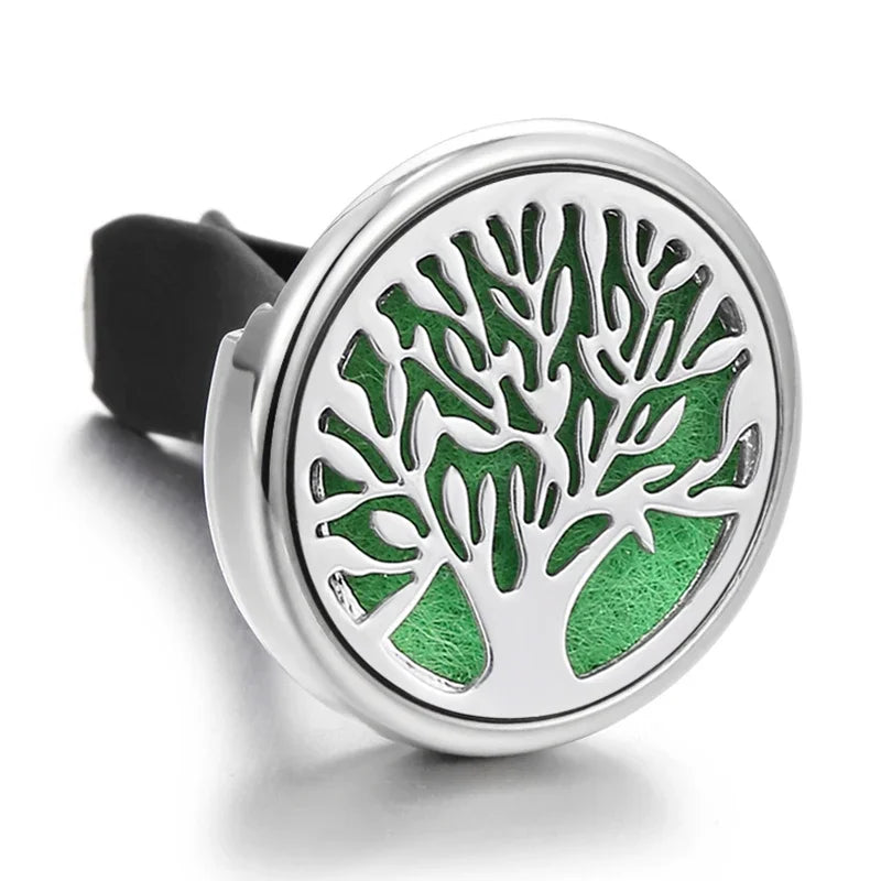 10PCS/LOT Wholesale Car Perfume Diffuser Car Clips Pendants Lockets Perfume Essential Oil Diffuser Aromatherapy Pendant Necklace