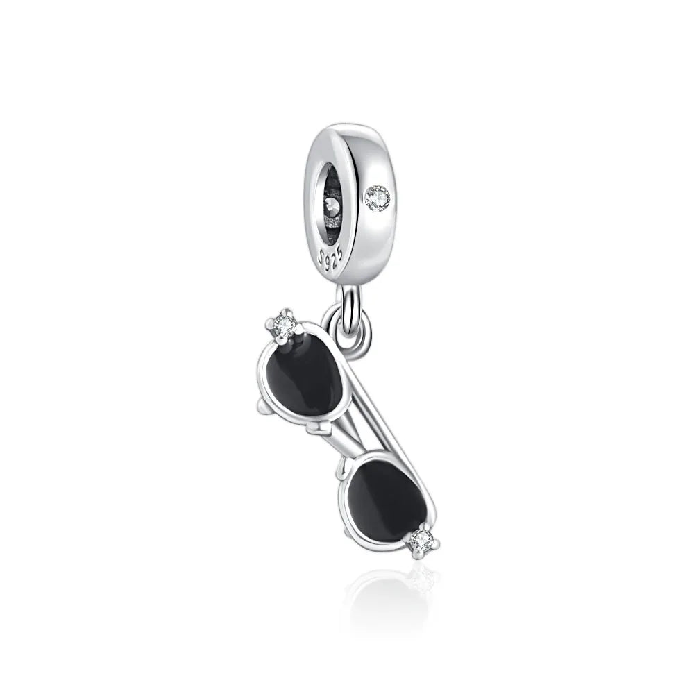 New Original 925 Silver Plated Accessories Fashion Charm Perfume High Heels Bead Fit Pendant Bracelet For Women DIY Jewelry Gift