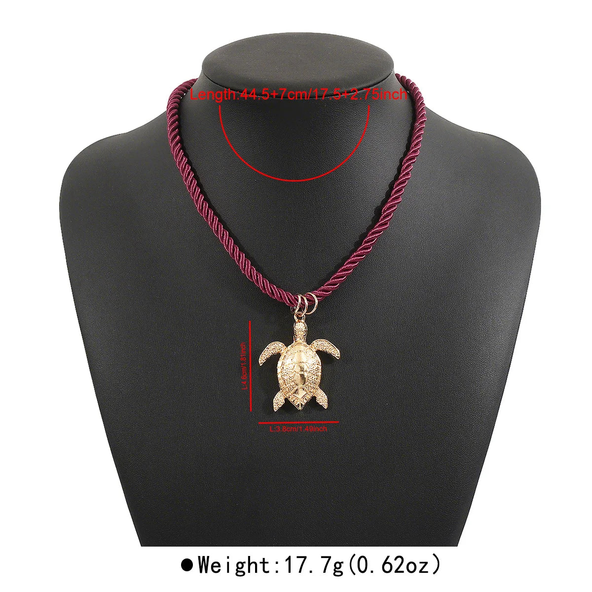 ZAA Personalized Ocean Style Hand Woven Colorful Rope Necklace