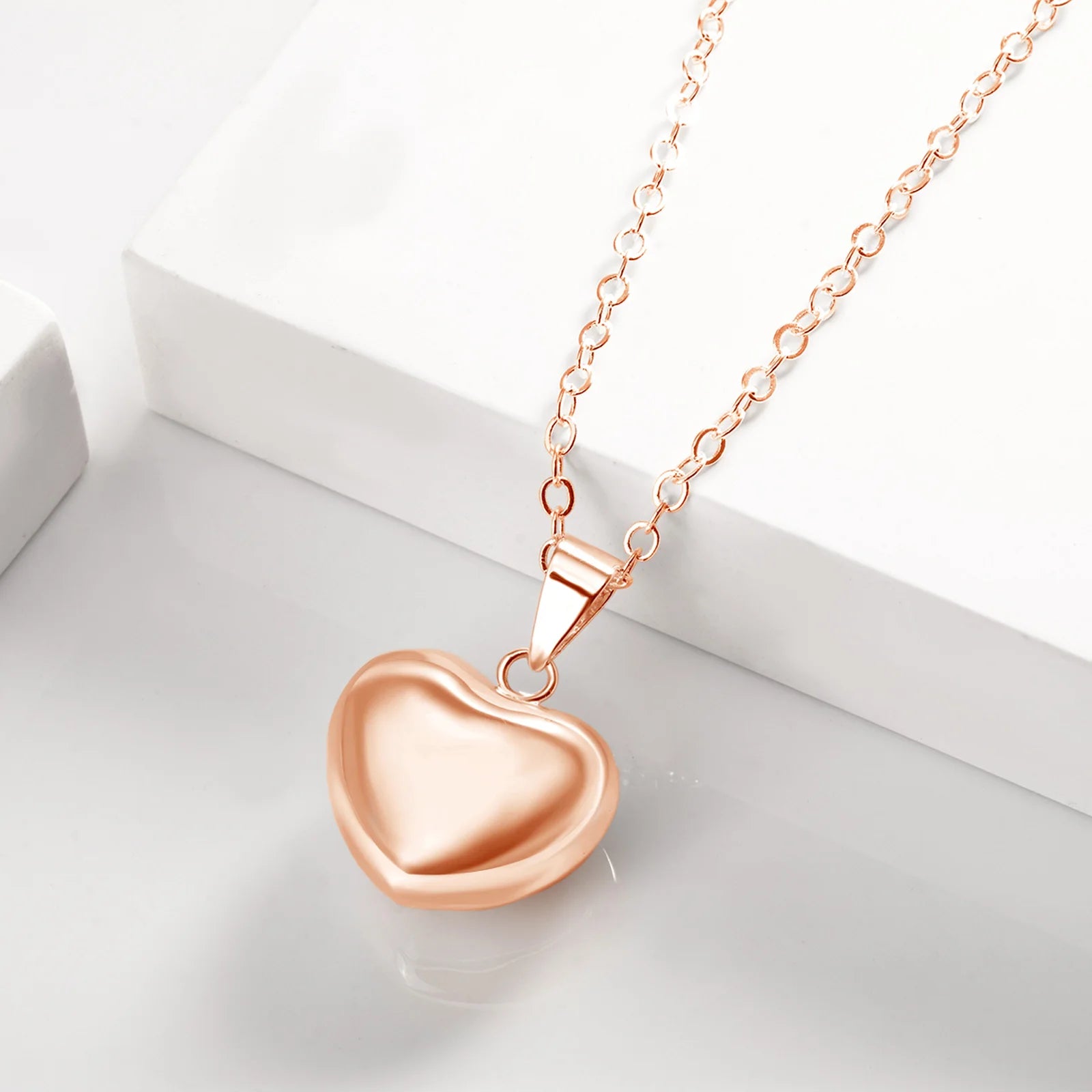 Collier Eudora Bola de Grossesse Collier Boule Coeur Bola de Grossesse Carillon Bébé Boule Musicale Pendentif Appelant d'Ange Cadeau de Maternité